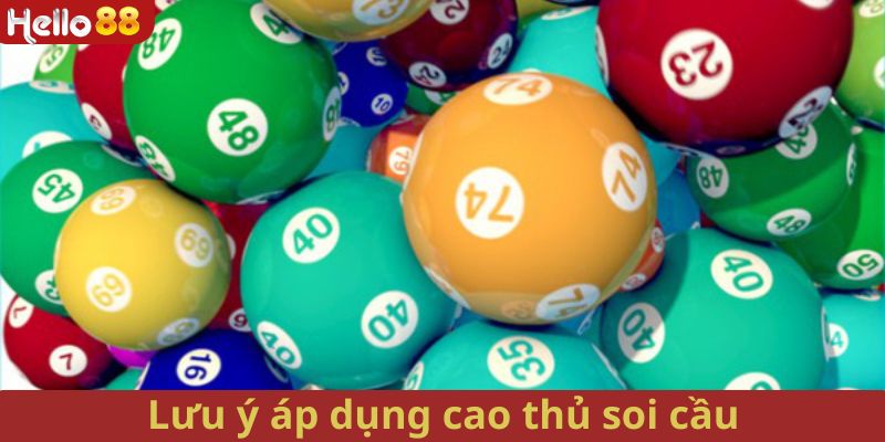 Những lưu ý khi khai thác thông tin cao thủ soi cầu