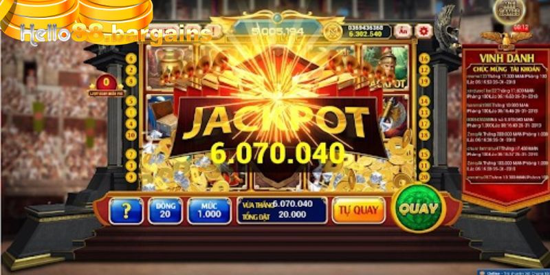 Quay hũ Hello88: Game Slot Đổi Thưởng Hot 2026 3 Jackpot trị giá hàng trăm triệu đang chờ chủ nhân may mắn
