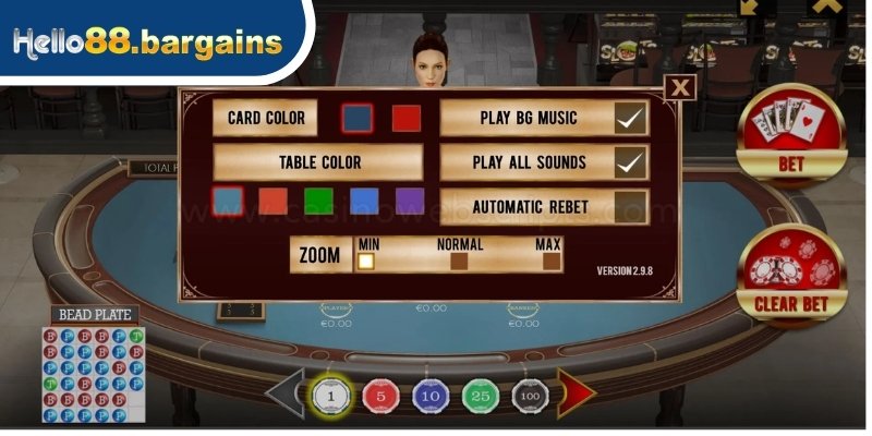 Baccarat Hello88 – Trò Chơi Casino Trực Tuyến Hot 2026 4 Đánh giá ưu điểm thu hút người chơi của Baccarat Hello88